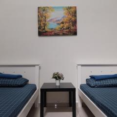 4 airconditioned rooms and fully furnished Guesthouse in Muar Town