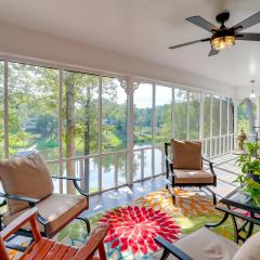 Lakefront Retreat in Jefferson with Screened Porch!