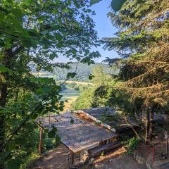 WaldPhantasia - Nationalpark Eifel - Jakuzzi mit Fernblick - Steilhang - Naturlage