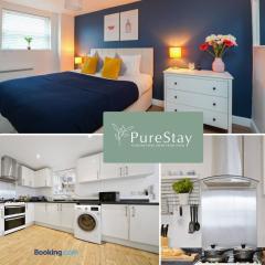 Stunning Two Bed Apartment By PureStay Short Lets & Serviced Accommodation Leamington With Free WiFi