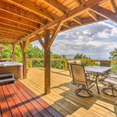 Mountain View Cabin with Hot Tub 27 Mi to Asheville