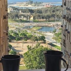 Riviera Suite Montazah Palace - Free WIFI - Seaview - Housekeeping