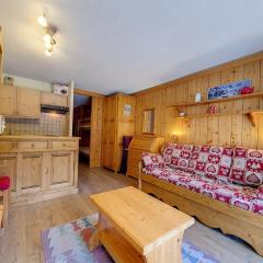 Studio cabine centre station, balcon, 2-4 pers. - FR-1-518-110