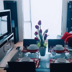 Secure, central and quiet apartment work or travel