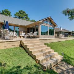 Scenic Hot Springs Home Deck with Water Views!
