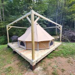 Glamping tent