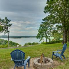 Lake-View Mountain Home Retreat with Fire Pit!