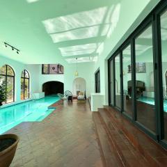 Riverside House with Indoor Pool