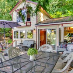 Lakefront Snohomish Cottage with Private Dock!
