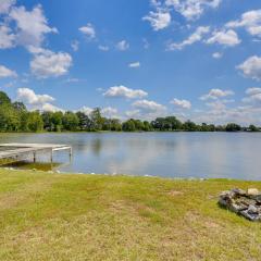 Lakefront Alabama Escape with Boat Dock and Fire Pit!