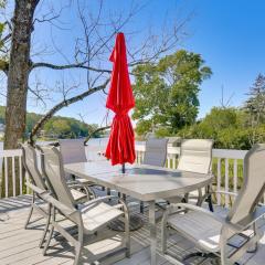 Waterfront Lake Hopatcong Vacation Rental with Dock