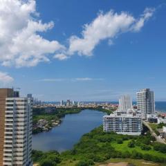 Apartamento con vista al mar y al centro de Cartagena