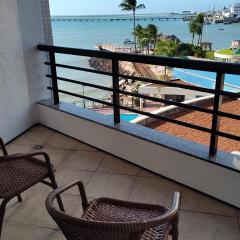 Linda vista Beira mar apto Fortaleza