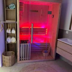 Appartement cocooning - Room, balnéo, sauna