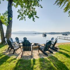 Lakefront Center Ossipee Home with Boat Dock!