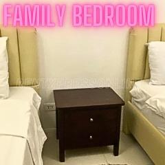 Family Room Affordable, Cheapest Deluxe Double Unit in Manila with 2 Balconies & 2 Bathrooms 25 Percent Discount, Free Sauna & Pool Access Near Manila Bay, Robinsons Place Ermita, Pgh, Bellagio, UP, Pedrogil, US Embassy, NAIA Airport Updated 2024
