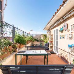 Rosa's terrace Roma panoramic penthouse