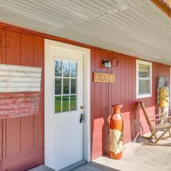 On 60-Acre Farm with Pond Charming Carmine Studio!