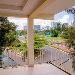 Door to Kigali City Center