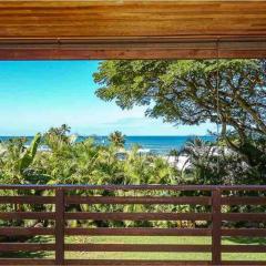 Walk Minutes to beach/Ocean views/with AC/Waimea Bay