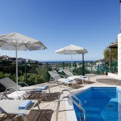 Villa Mahin Luxury Villa, pool, sea view, Rethymno