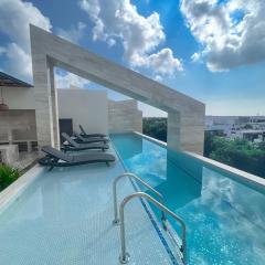 Brand New Tulum Luxury 2bd 2bath Condo with Rooftop Pool
