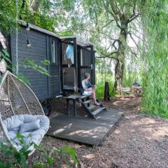 Tiny House met sauna, vrij uitzicht, midden in de natuur