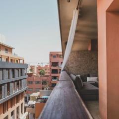 Appart avec grande terrasse, Carré EDEN Marrakech