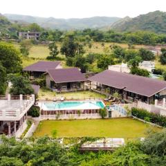 StayVista at The Earthen Boutique with Spacious Pool, Terrace, Lawn & Games