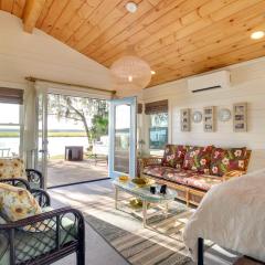 Waterfront Colonels Island Vacation Rental Studio!