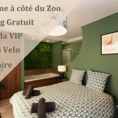 ECRIN romantique,7studios,3km du zoo!