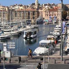 T4 Marseille Vue imprenable sur Vieux Port