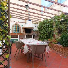 Casa de la Portuguesa, bonita terraza con barbacoa