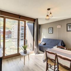 Appartement cosy 4 pers, proche pistes et commerces, balcon sud-ouest, parking, casier à ski - FR-1-417-48