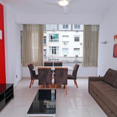 Moderno 3 quartos com vista mar no posto 6