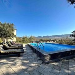Saguramo Cozy Villa with Pool & Mountain View