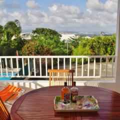 Très bel appartement T3 avec piscine et vue mer