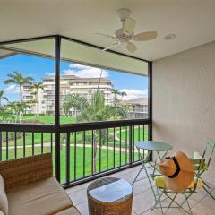 Garden unit with pool, grills and beach access