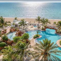 Luxurious Beach Resort Balcony