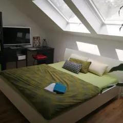 Gästezimmer mit eigenem Bad in Reihenmittelhaus