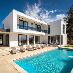 Modern villa Gloria with pool in Vabriga