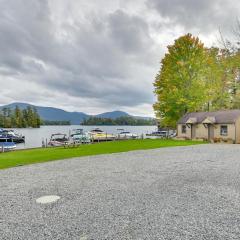 Lake George Waterfront Cabin with On-Site Marina!
