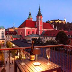 Ljubljana Castle View Luxury Apartment