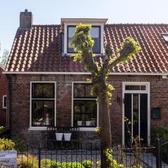 Atmospheric Wadden houses located next to each other near the Wadden Sea