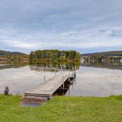 Bradford Lake House with Dock Near Wineries!