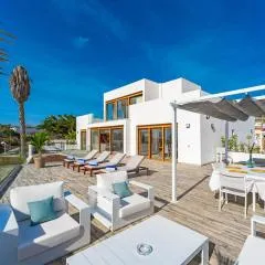 Fabulous contemporary 5 bedroom villa with private heated pool, sleeps max 13