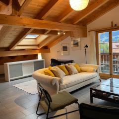 Attic in the Alps