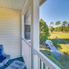 Myrtle Beach Condo with Balcony Golf Course On-Site
