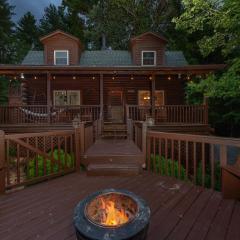 Luxury 5BDR Retreat Log Cabin w Horses ➠ 40