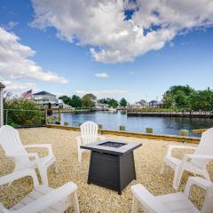 Waterfront Mystic Island Home with Boat Dock!